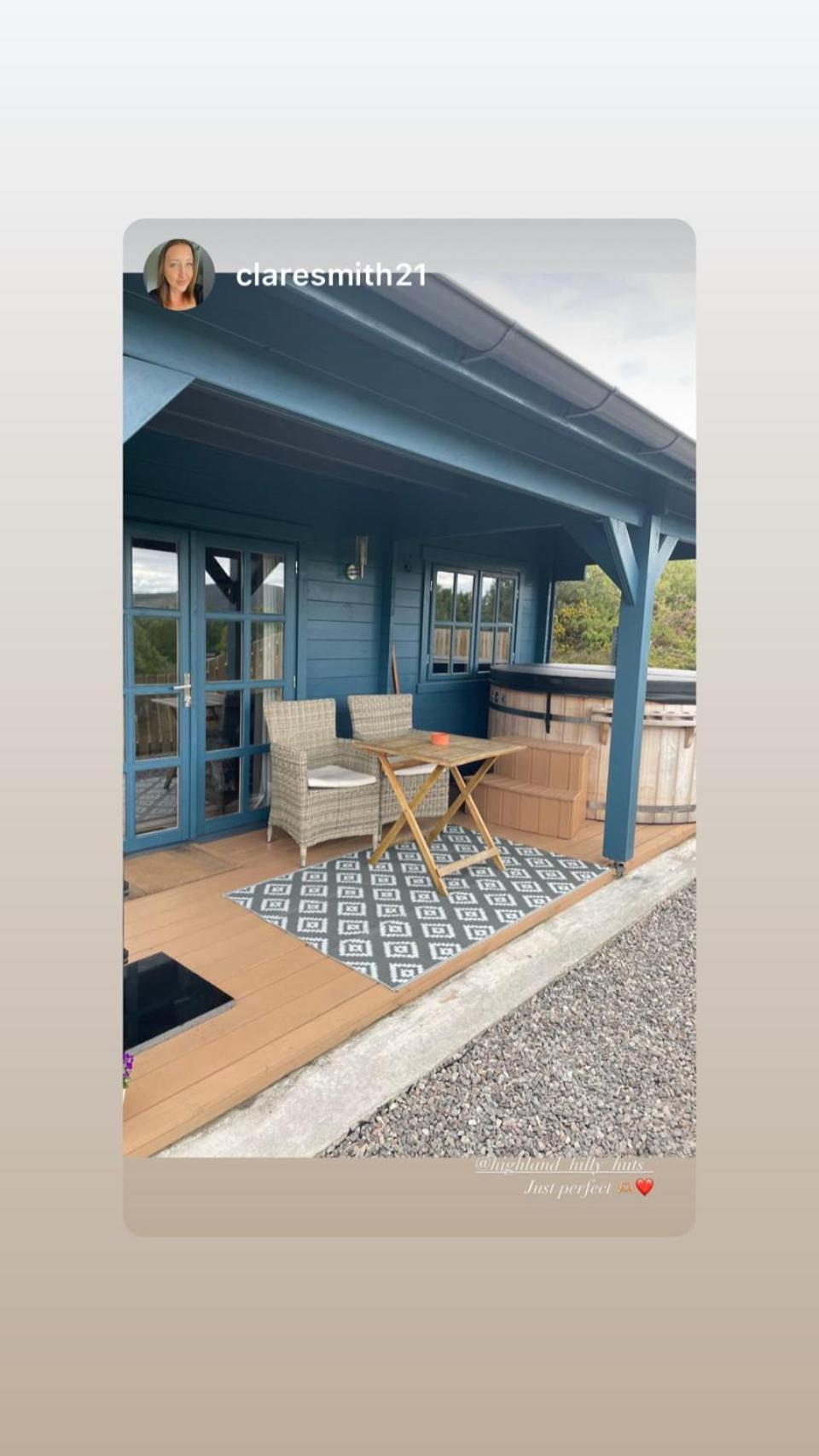 Retreat Hot Tub Highland Cabin Inverness Exterior foto